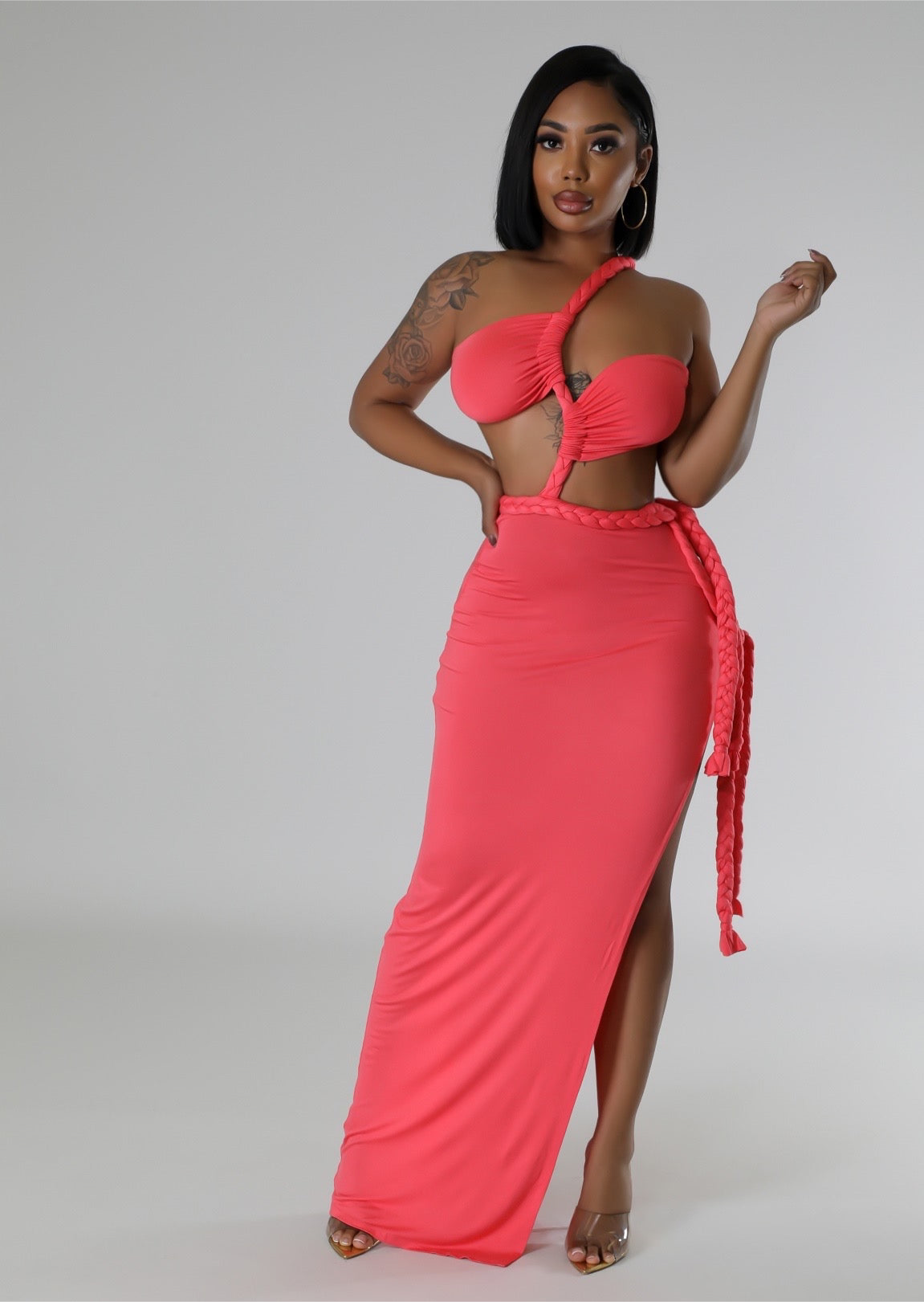 Hibiscus Maxi Dress