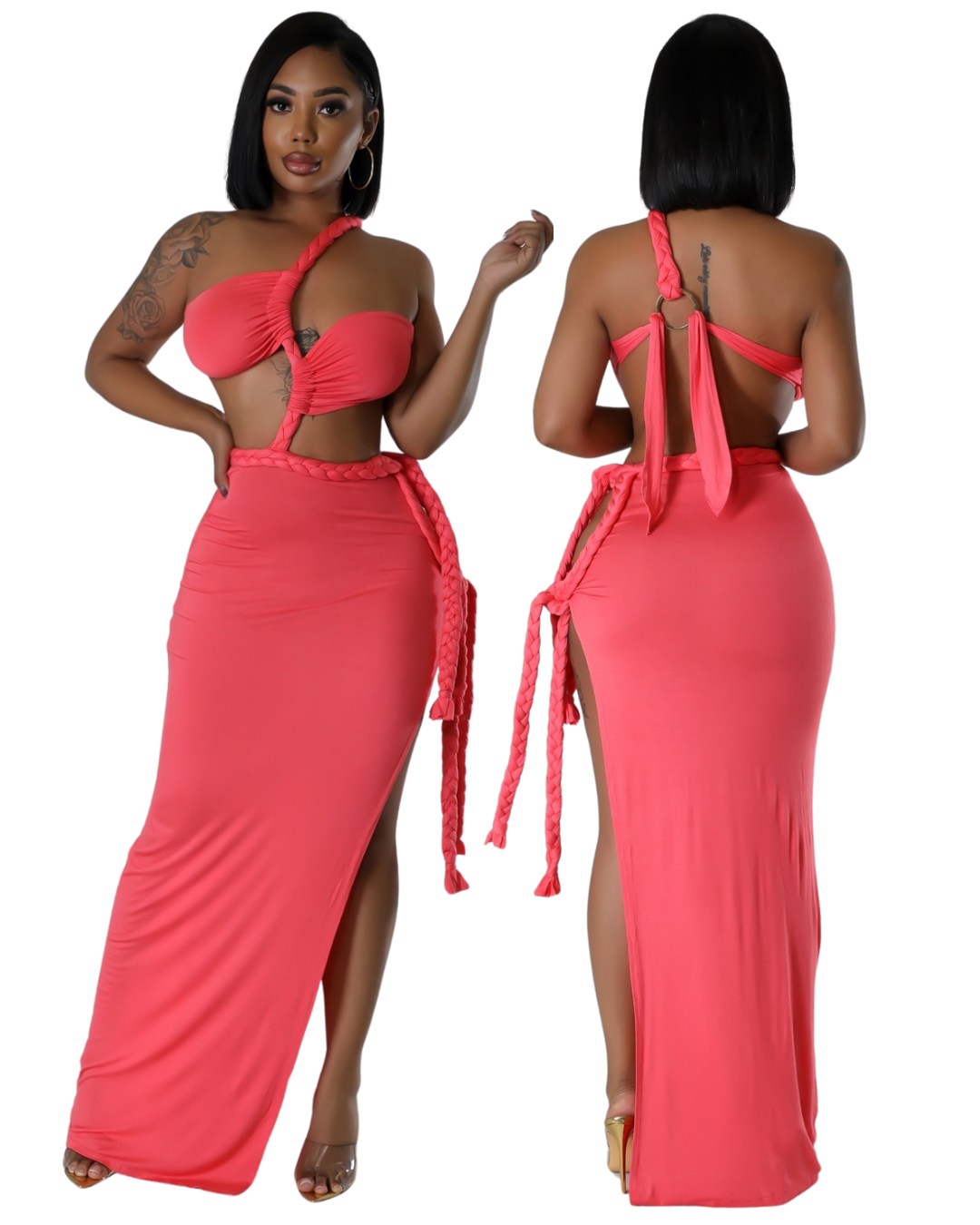 Hibiscus Maxi Dress