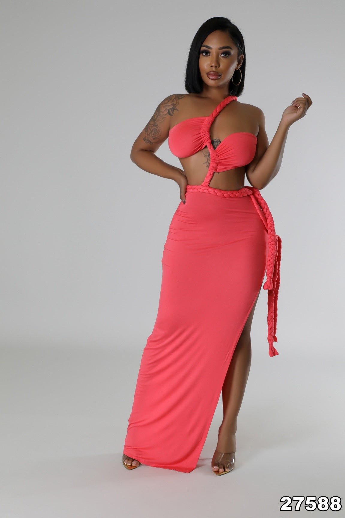 Hibiscus Maxi Dress